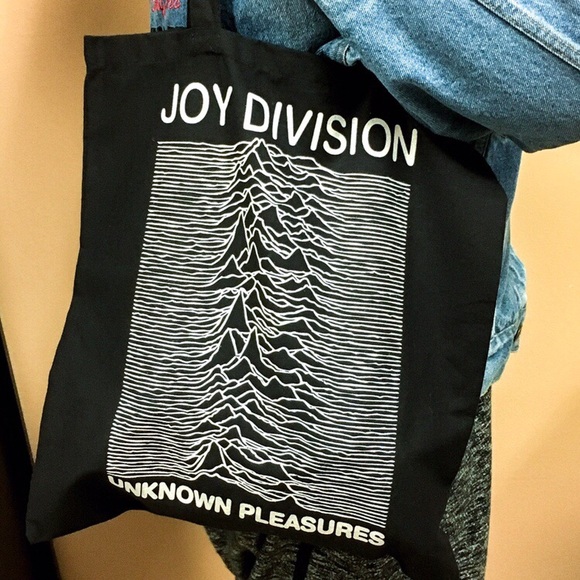 Joy Division Unknown Pleasures Tote Bag 